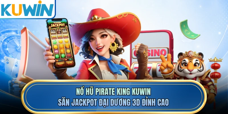 Nổ Hũ Pirate King KUWIN - Săn Jackpot Đại Dương 3D Đỉnh Cao 
